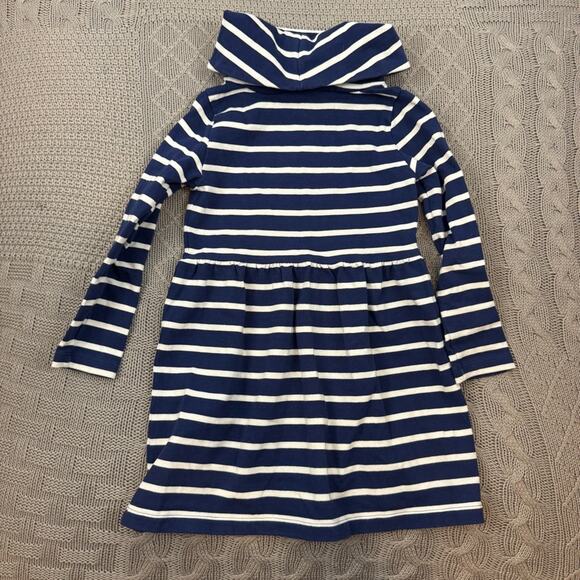 Vineyard Vines Navy and White Striped Turtleneck Girls Dress ~ 4T - Picture 8 of 12